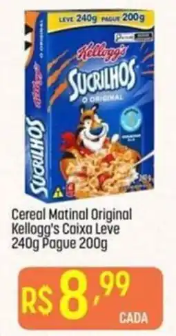 Muffato Cereal matinal original kellogg's caixa leve oferta