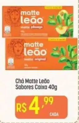 Muffato Chá Matte Leão Sabores oferta