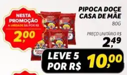 Supermercado Cubatao Pipoca doce casa de mãe oferta