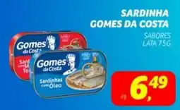 Supermercado Cubatao Sardinha gomes da costa oferta
