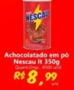 Supermercados Manentti Achocolatado em pó Nescau lt oferta
