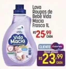 Muffato Lava Roupas de Bebê Vida Macia oferta