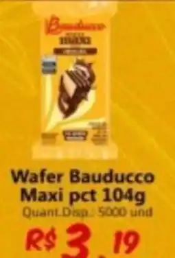 Supermercados Manentti Wafer Bauducco Maxi oferta