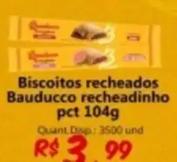 Supermercados Manentti Biscoitos recheados Bauducco recheadinho oferta
