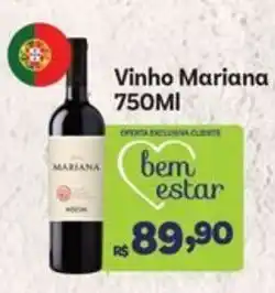 Covabra Supermercados Vinho Mariana oferta