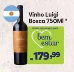 Covabra Supermercados Vinho luigi bosca 750ml oferta