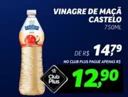 Supermercado Cubatao Vinagre de maçã castelo oferta