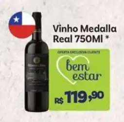 Covabra Supermercados Vinho Medalla Real 750ml oferta
