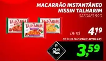 Supermercado Cubatao Macarrão instantâneo nissin talharim oferta