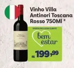Covabra Supermercados Vinho Villa Antinori Toscana Rosso oferta
