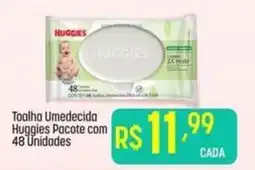 Muffato Toalha Umedecida Huggies Pacote com 48 Unidades oferta