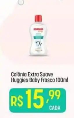 Muffato Colônia extra suave huggies baby frasco oferta