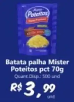 Supermercados Manentti Batata palha mister poteitos pct oferta