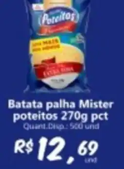Supermercados Manentti Batata palha Mister poteitos oferta