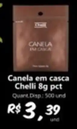 Supermercados Manentti Canela em casca Chelli oferta