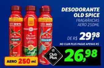 Supermercado Cubatao Desodorante old spice fragrâncias aero oferta