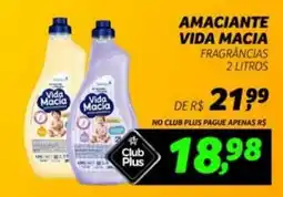 Supermercado Cubatao Amaciante vida macia fragrâncias oferta