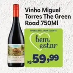 Covabra Supermercados Vinho Miguel Torres The Green Road oferta