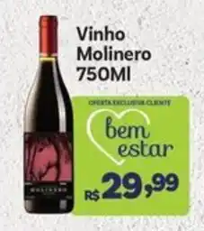 Covabra Supermercados Vinho Molinero 750ml oferta