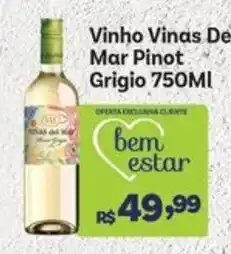 Covabra Supermercados Vinho Vinas De Mar Pinot Grigio oferta