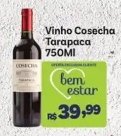 Covabra Supermercados Vinho Cosecha Tarapaca oferta