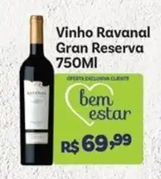 Covabra Supermercados Vinho Ravanal Gran Reserva oferta