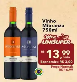 UniSuper Vinho Mioranza oferta