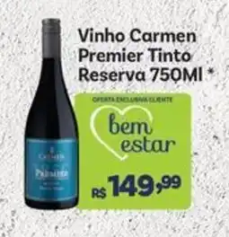 Covabra Supermercados Vinho Carmen Premier Tinto Reserva oferta