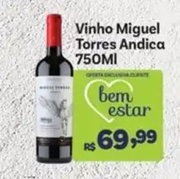 Covabra Supermercados Vinho Miguel Torres Andica oferta