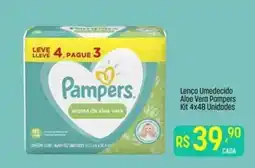 Muffato Lenço umedecido aloe vera pampers oferta