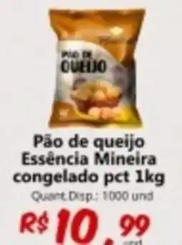 Supermercados Manentti Pão de queijo Essência Mineira oferta