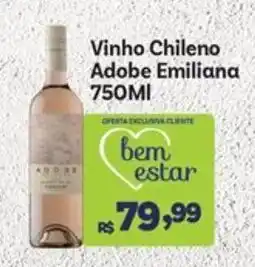 Covabra Supermercados Vinho chileno adobe emiliana oferta