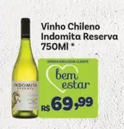 Covabra Supermercados Vinho chileno indomita reserva oferta