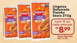 UniSuper Linguiça Defumada Fininha oferta