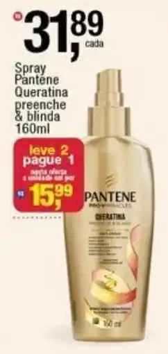 Frangolândia Spray pantene queratina preenche & blinda oferta