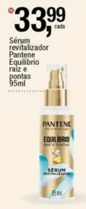 Frangolândia Sérum revitalizador pantene equilíbrio raiz e pontas oferta