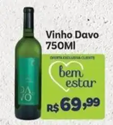 Covabra Supermercados Vinho Davo oferta