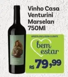 Covabra Supermercados Vinho Casa Venturini Marselan oferta