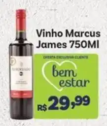 Covabra Supermercados Vinho marcus james 750ml oferta