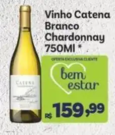 Covabra Supermercados Vinho Catena Branco Chardonnay oferta