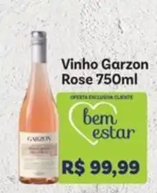 Covabra Supermercados Vinho Garzon Rose oferta