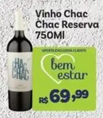 Covabra Supermercados Vinho Chac Chac Reserva oferta