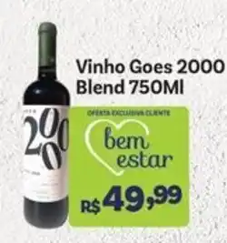 Covabra Supermercados Vinho goes 2000 blend oferta