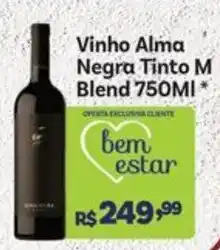 Covabra Supermercados Vinho alma negra tinto m blend oferta