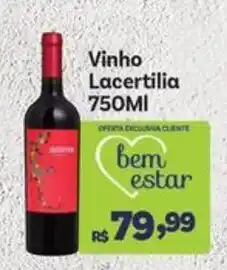 Covabra Supermercados Vinho Lacertilia oferta