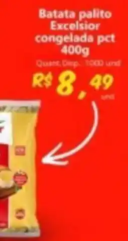 Supermercados Manentti Batata palito excelsior congelada pct oferta