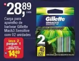 Frangolândia Carga para aparelho de barbear Gillette Mach3 Sensitive oferta
