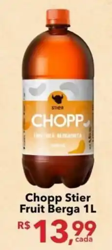 UniSuper Chopp stier fruit bergamota oferta