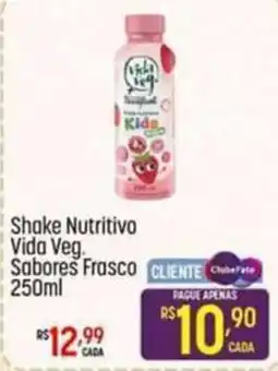 Muffato Shake Nutritivo Vida Veg. Sabores Frasco oferta