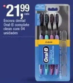 Frangolândia Escova dental oral-b complete clean oferta